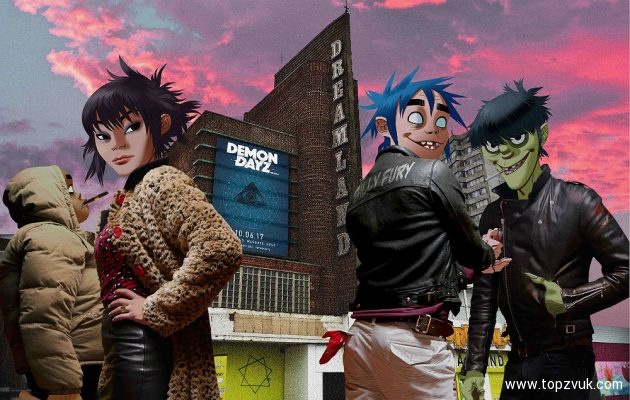 Группа Gorillaz отыграет в Британии Группа Gorillaz отыграет в Британии