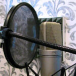 Звукозапись песни в студии